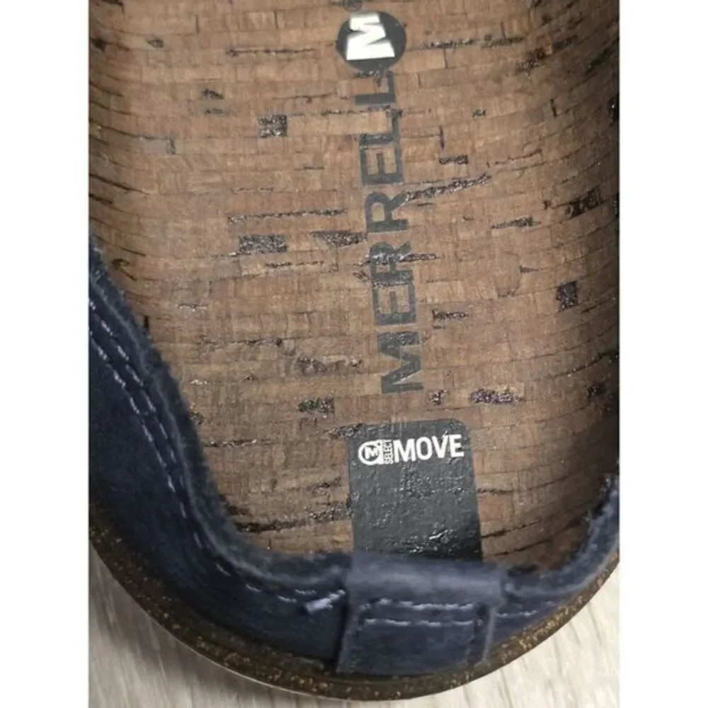 Men's Merrell Select Move Navy Blue Slip-On‎ Shoes Size 6.5